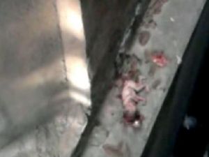 Bebeğini Doğurdu, Pencereden Attı