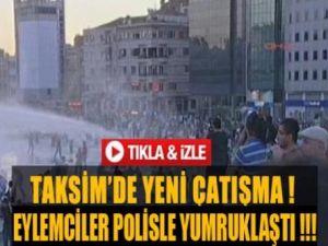 Eylemciler Polisle Yumruklaştı!