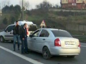 TEM'de polis müdahalesi!