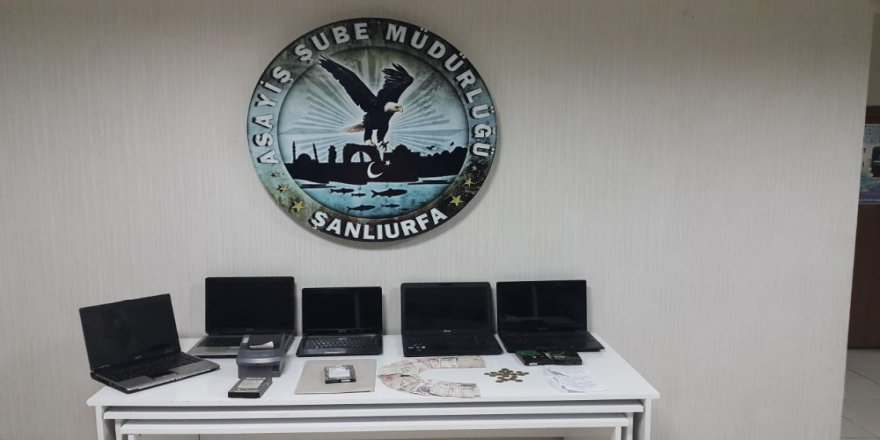 Şanlıurfa’da Yasa Dışı Bahis Operasyonu