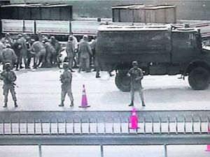 TIR BASKINININ GÖRÜNTÜLERİ ORTAYA ÇIKTI