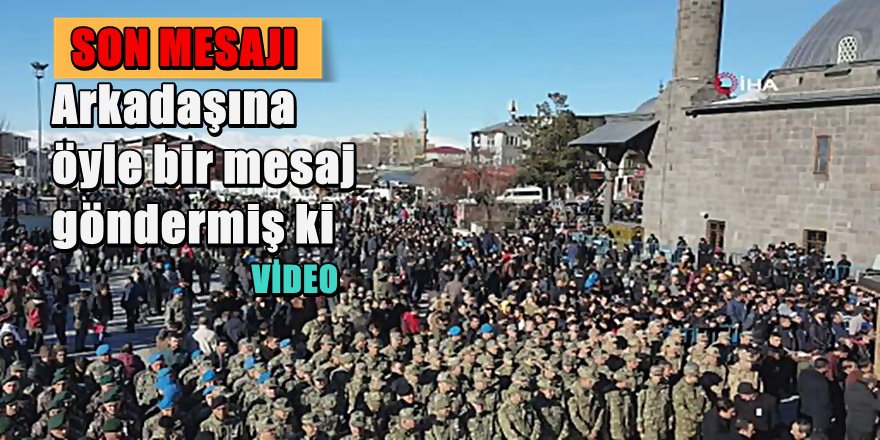 Erzurum Afrin şehidini böyle uğurladı