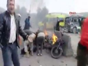 Türkiye Sınırında Büyük Patlama