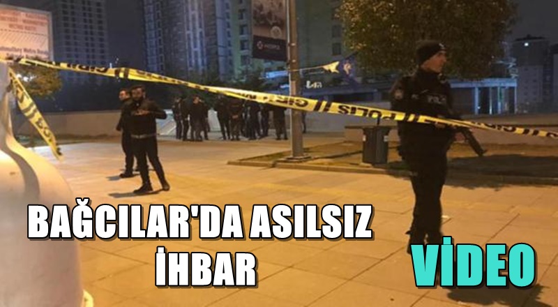 Mahmutbey metro istasyonu için bomba ihbarı panik yarattı