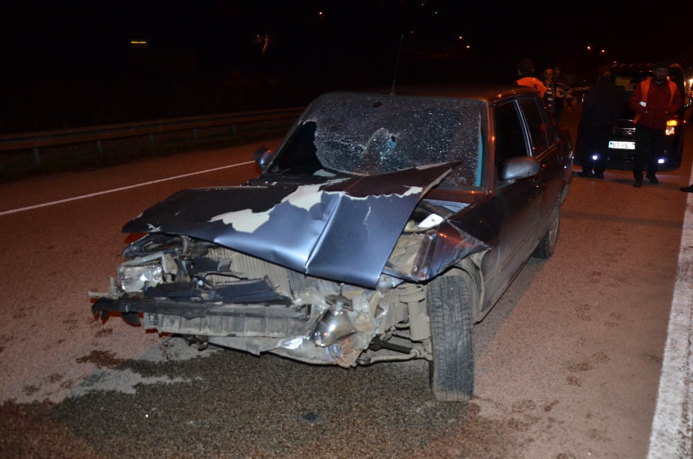 Ordu'da Feci Kaza 1 Ağır Yaralı