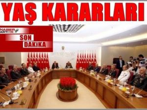 Yüksek Askeri Şura Sonuçlandı