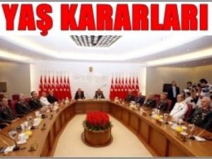 Yüksek Askeri Şura Sonuçlandı