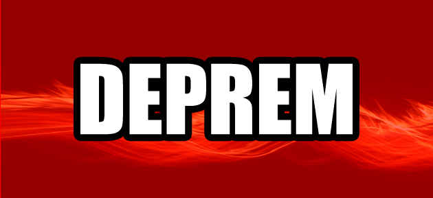 Van'da Deprem!