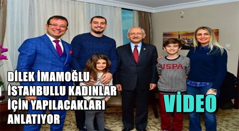 Ekrem İmamoğlu'nun Eşi Dilek Hanım Ekrem İmamoğlu'Kadınlar İçin Yapacaklarını Anlatıyor