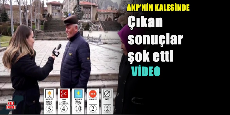 AKP'nin Kalesi Afyon'da " Oyunuzu Kime vereceksiniz" Diye Sordular