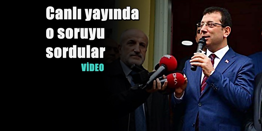 Ekrem İmamoğlu'ndan Canlı Yayında HDP Açıklaması