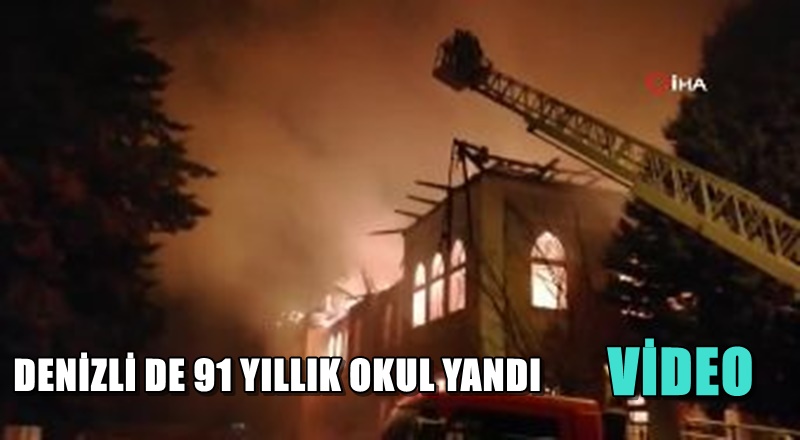 Gazi Paşa Okulu Kül Oldu