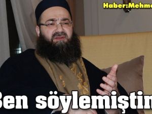 Cübbeli: 'Ben kıyametin kopmayacağını söylemiştim'