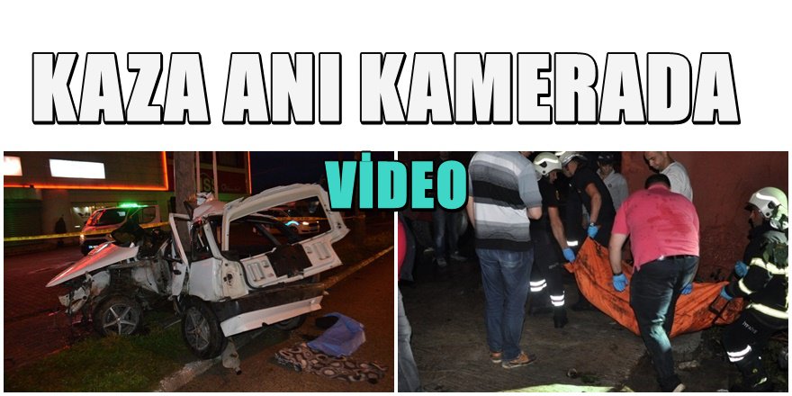 Bursa'da korkunç Kaza Kamerada