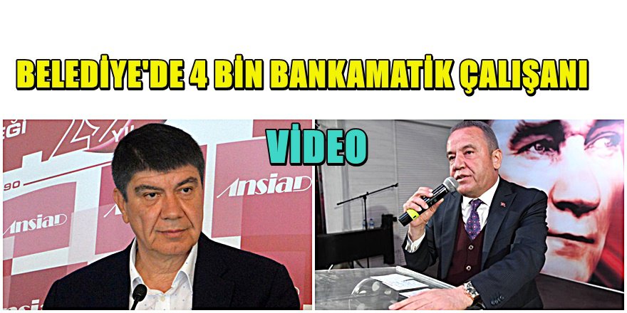 Menderes Türel CHP Gerilimi Artıyor