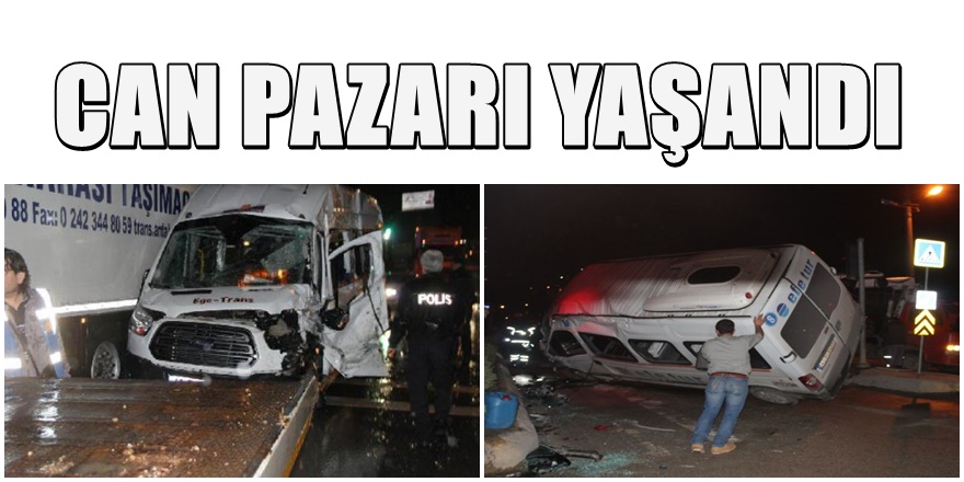 Kocaeli'nde Feci Kaza ; 8 Yaralı