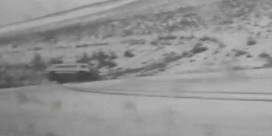 Kayseri Erciyes'te Korkunç Kaza Kamerada