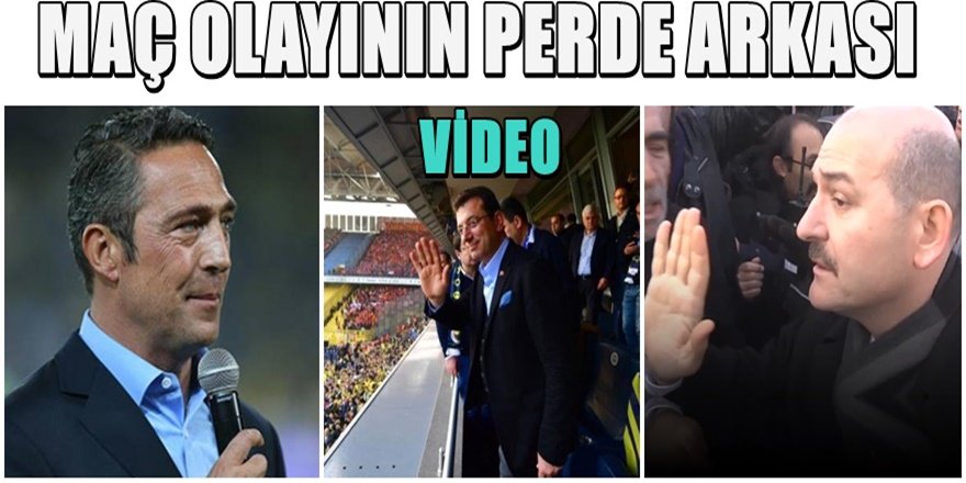 Ekrem İmamoğlu'nun Maça Gitme Kararında Bakan Soylu Depremi