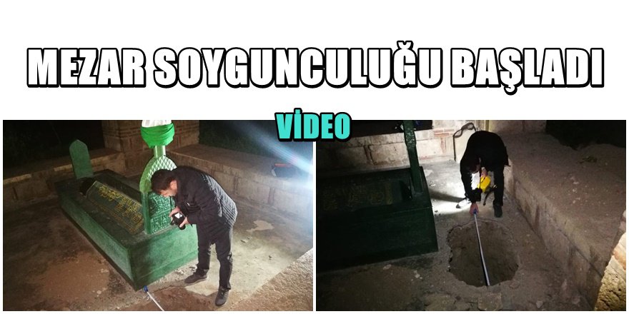 Bursa'da Defineciler Tarihi Türbeye Tünel Kazdı