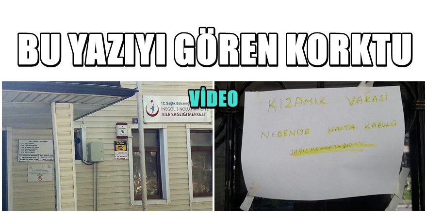 Bursa'da Kızamık Paniği