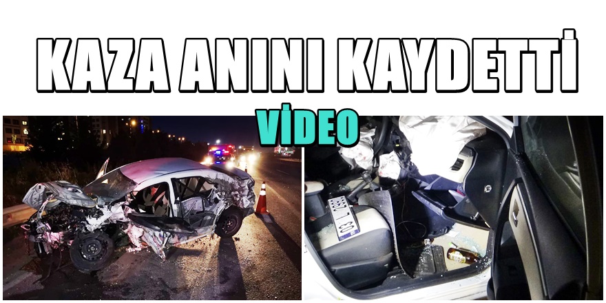 Kocaeli'nde Hız Faciası Saniye Saniye Kamerada