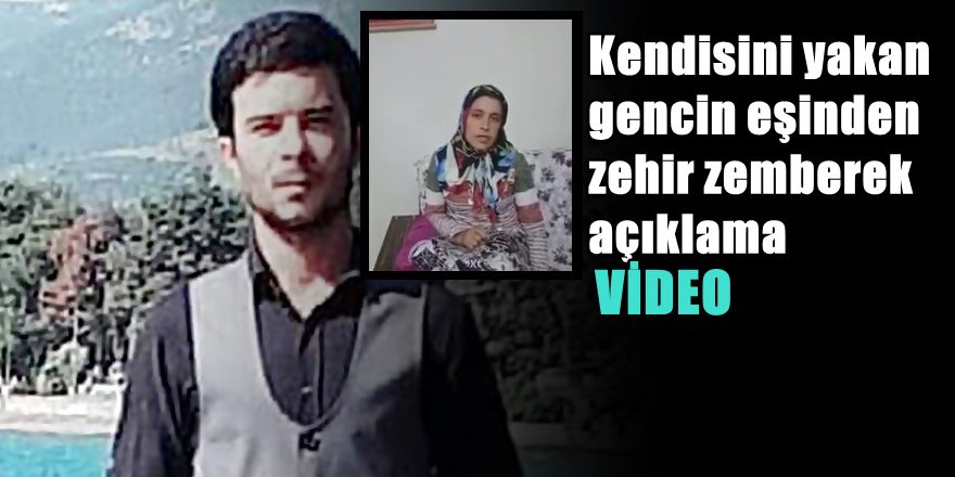 Gaziantep'te  Kendini Yakan Eyüp Dal'ın Eşi Erdoğan'a İsyan Etti