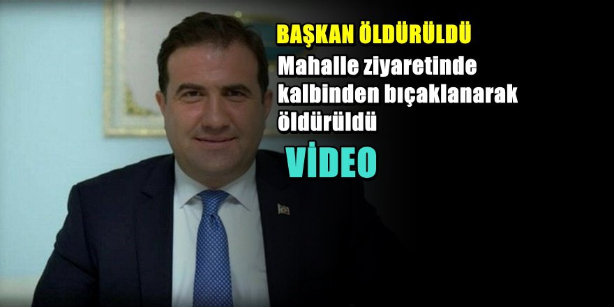 Konya'da MHP'li Belediye başkanı Öldürüldü