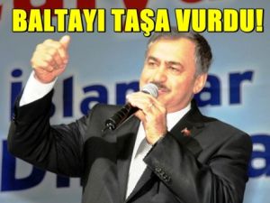 Bakan Eroğlu baltayı yine taşa vurdu!
