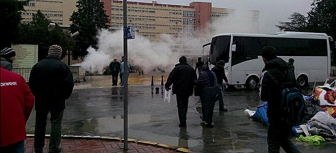 BERKİN NÖBETİNE POLİSTEN AĞIR MÜDAHALE