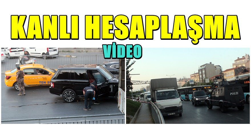 İstanbul'da Lüks Araç İçerisinde kanlı İnfaz 2'si Ağır 3 Yaralı