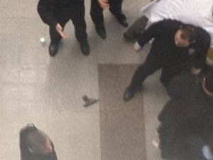 ÇAĞLAYAN ADLİYESİ'NDE SİLAHLI SALDIRI