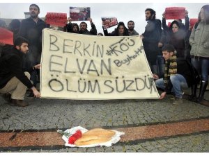 İZMİT'TE BERKİN ELVAN İÇİN 'İNSANLIK NÖBETİ'