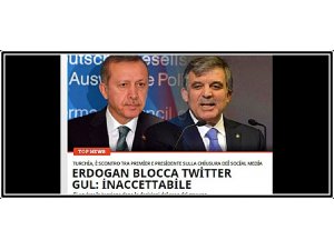 İTALYAN MEDYASINDAN ABDULLAH GÜL'E BÜYÜK ŞOK