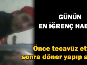 TAVUKLARA TECAVÜZ ETTİ! DÖNER YAPIP SATTI...!