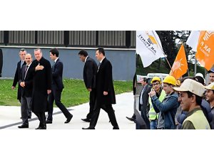 ERDOĞAN'A" ÇOK YAŞA PADİŞAHIM" TEZAHÜRATI