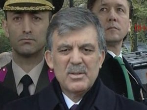 CUMHURBAŞKANI GÜL'DEN SES KAYDI AÇIKLAMASI