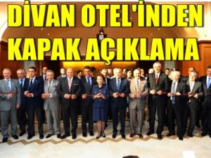 Divan Otelinden Kapak Açıklama