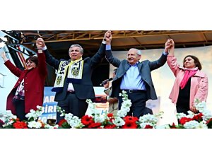 MANSUR YAVAŞ'A "BOZKURT" DESTEĞİ