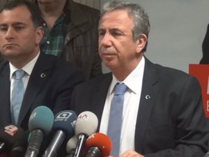 MANSUR YAVAŞ'TAN FLAŞ AÇIKLAMA