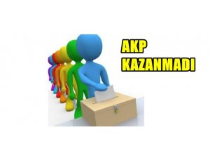 İŞTE AKP'NİN KAYBETTİĞİ OY