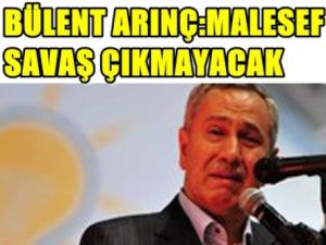 Bülent Arınç:Malesef Müdahale Olmayacak