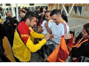 GALATASARAY KAFİLESİ SİVAS'A GELDİ