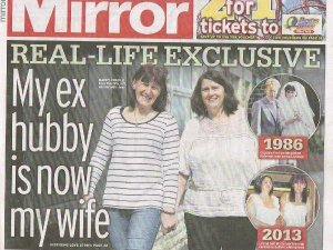 CİNSİYET DEĞİŞTİRDİ EŞİYLE TEKRAR EVLENDİ !