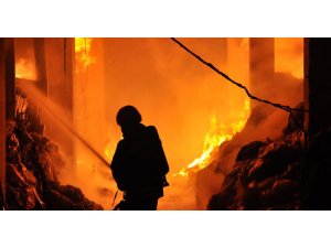 DENİZLİ YANGINI ARDINDAN BU GÖRÜNTÜLER KALDI