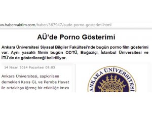 HABERVAKTİM'DEN ÇİRKİN MANŞET