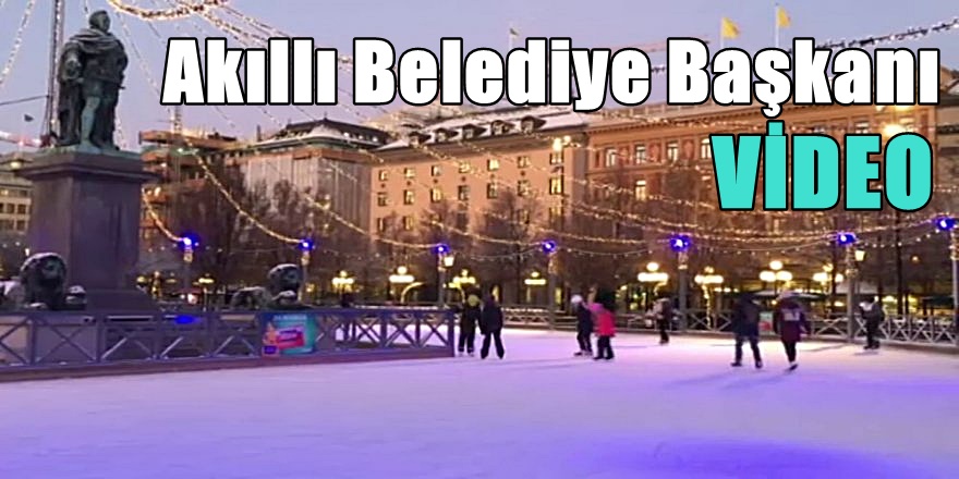 Burası Yazın Havuz Kışın Buz Pisti