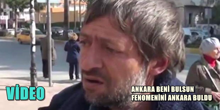 MERSİNLİ EVSİZE ANKARA SAHİP ÇIKTI