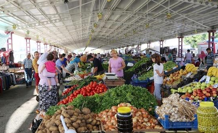 PAZAR ve MARKETLER DE SEBZE MEYVE SEÇİLMEDEN ALINACAK