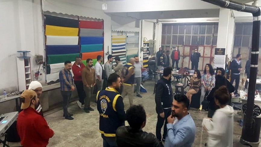 ANKARA'DA DEPO PAVYON OLDU