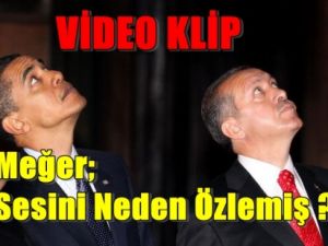 Meğer Obama'nın sesini neden özlemiş ?
